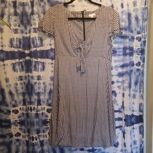 Checkered sun dress